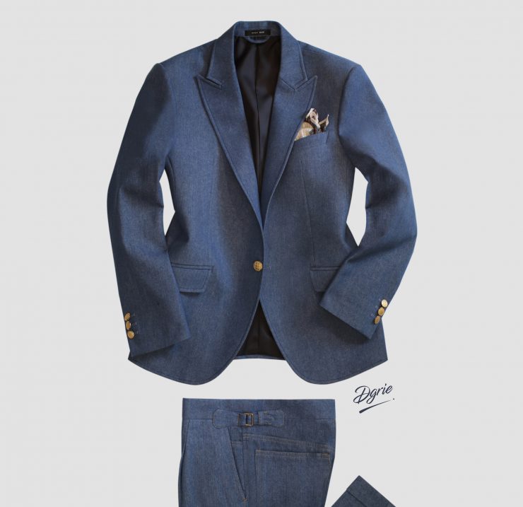 dgrie denim suit blazer suit dgrie 5
