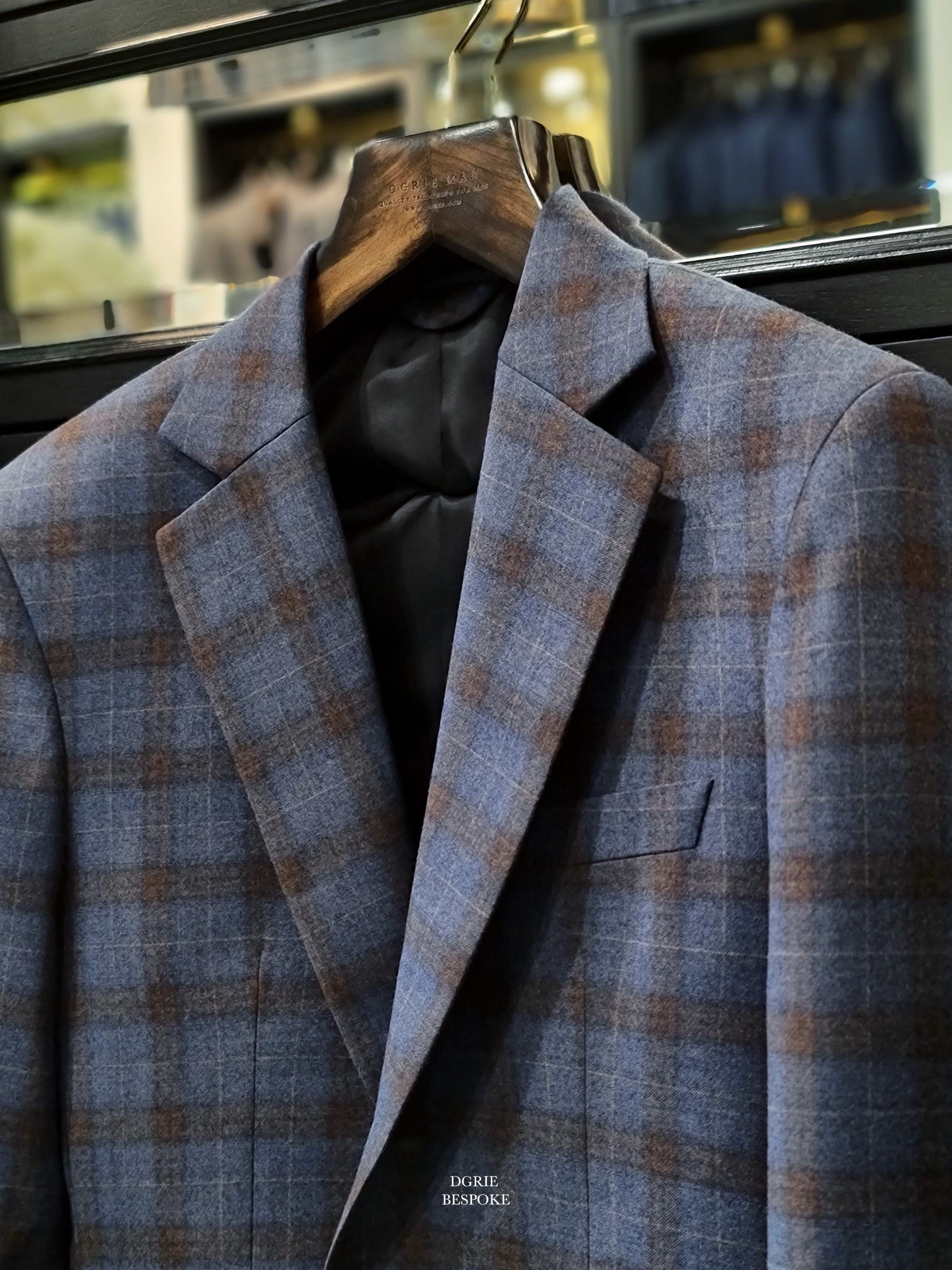 dgrie bespoke flannel jacket dgrie