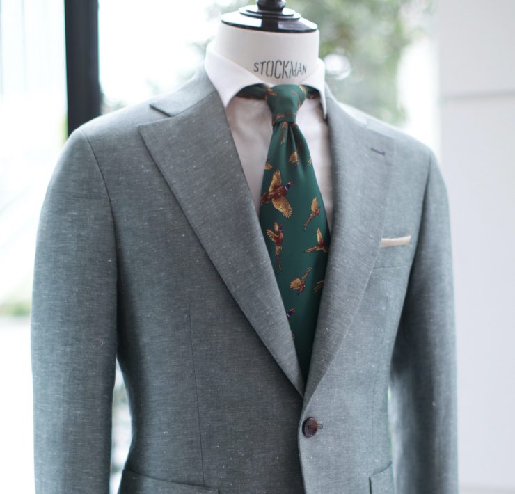 DGRIE UNIQUE GREEN SPORT JACKET: ตัดสูท ลินิน สไตล์วินเทจ 21 dgrie unique green sport jacket dgrie 6