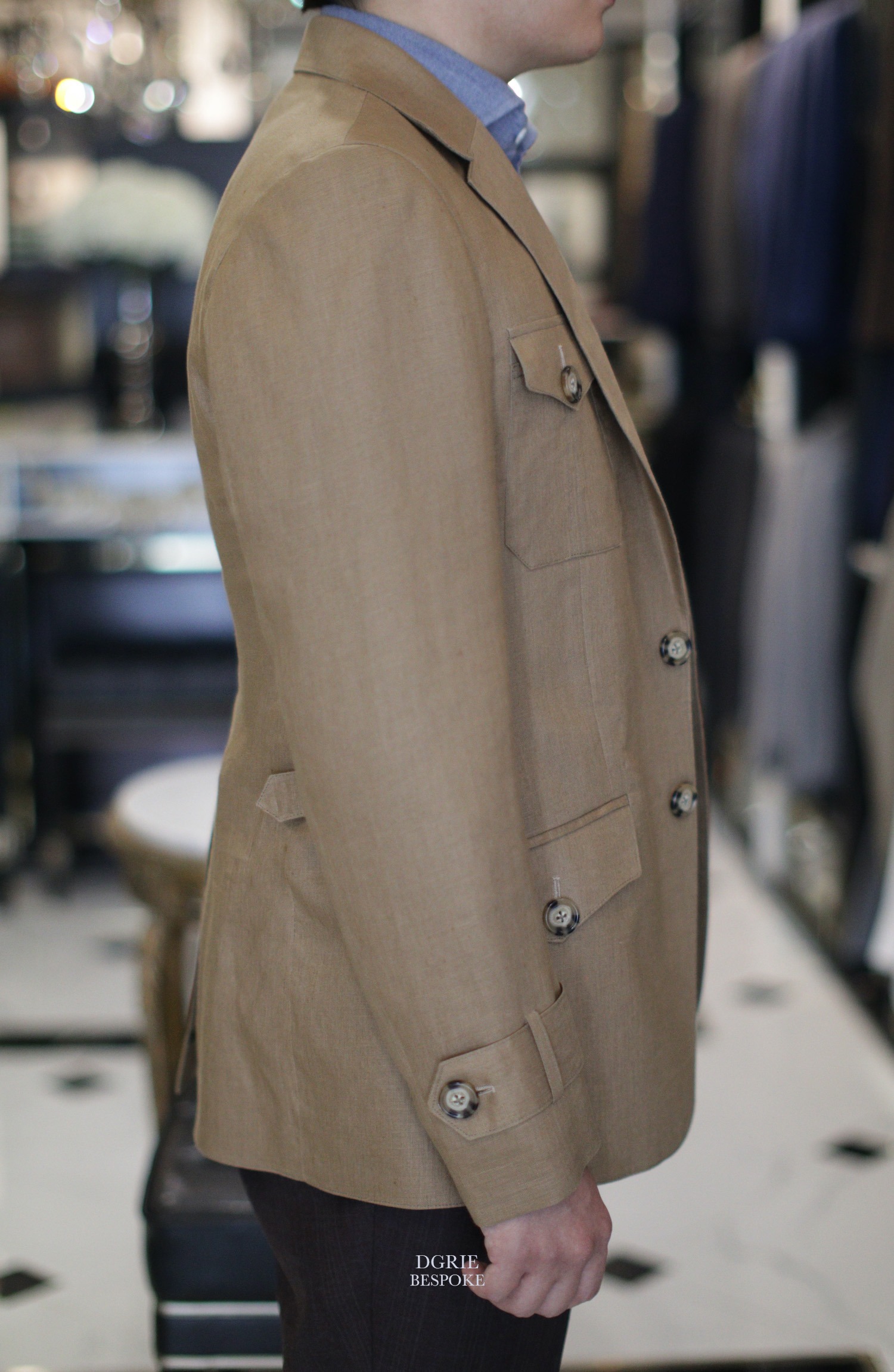 vintage safari khaki dgrie 1