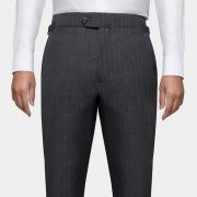 dark grey blue stripe wool pants dgrie 4