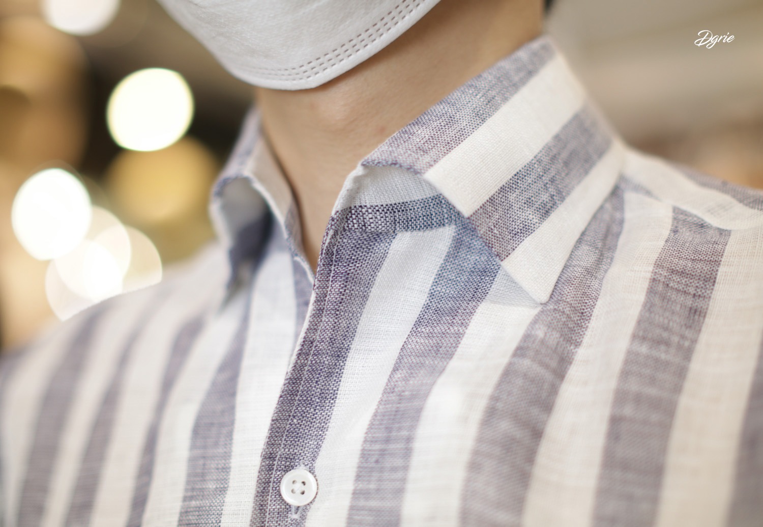 custom classic denim one piece collar shirt dgrie 1