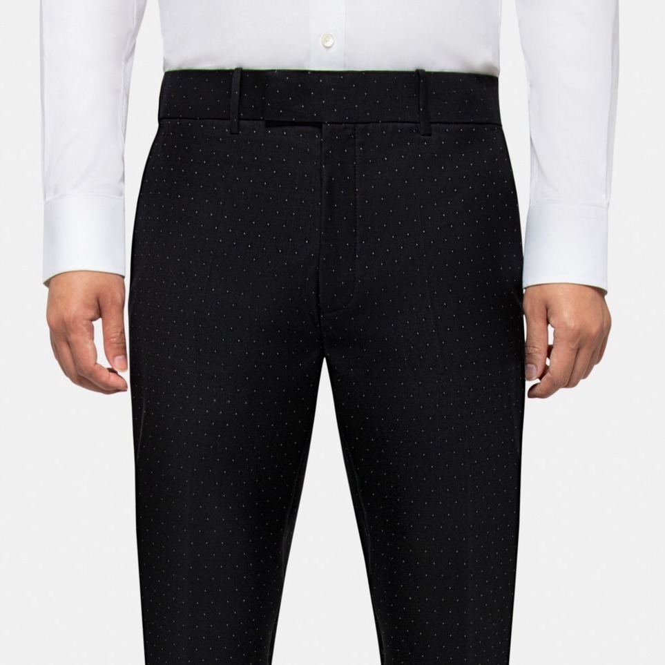 dgrie vbc supper black micro polkadot pants dgrie