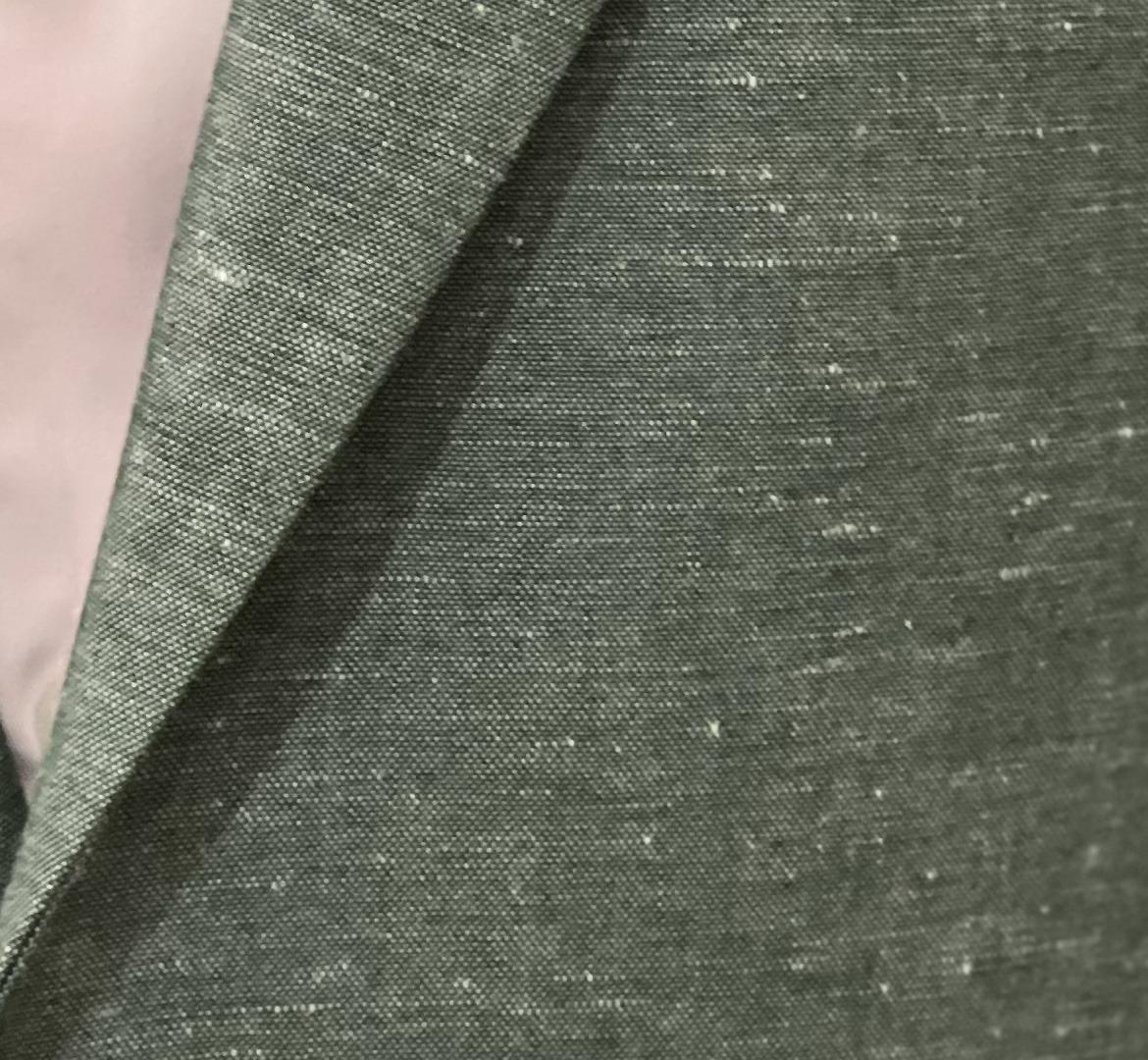 green cotton linen blazer dgrie 1