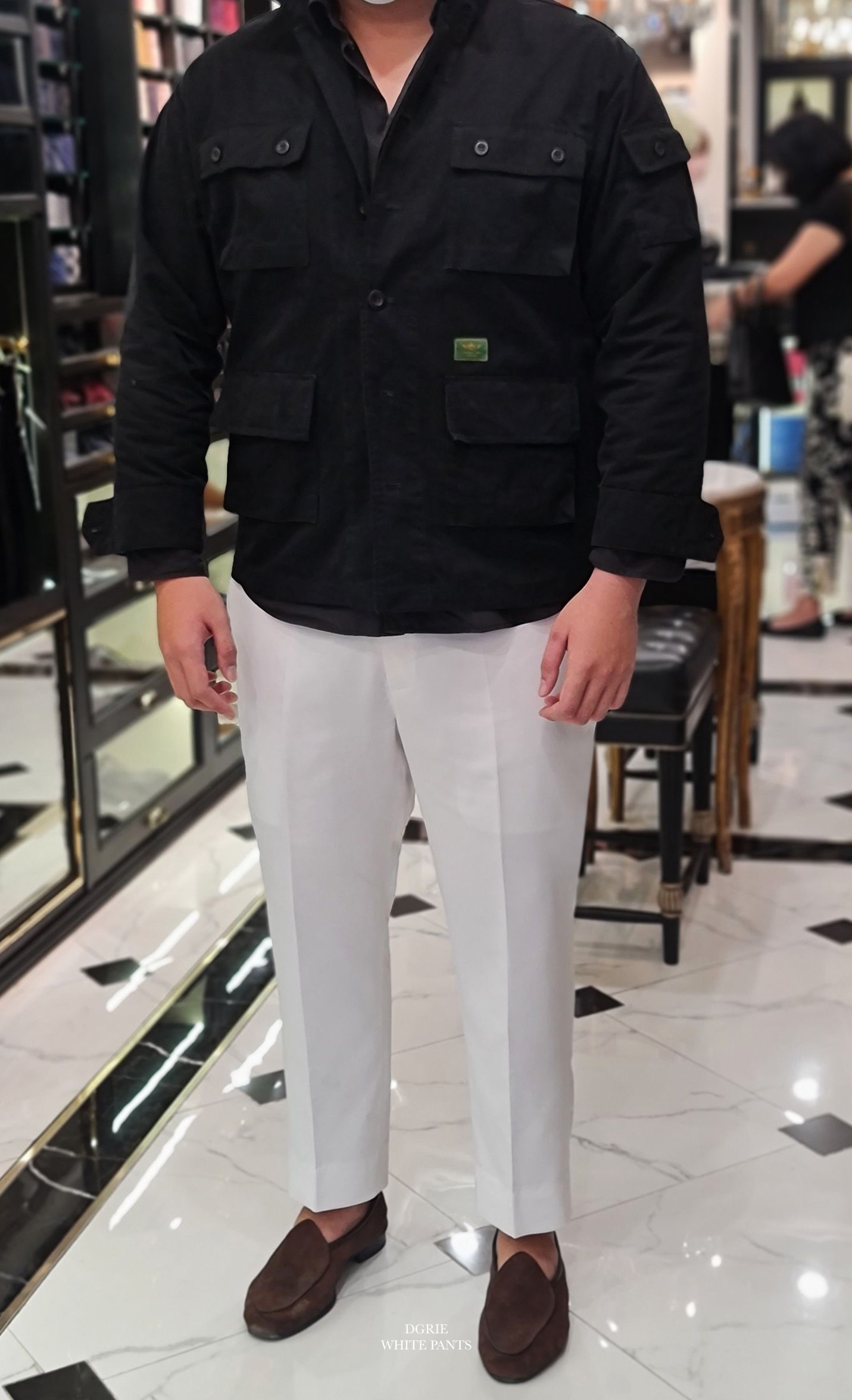 dgrie white pants dgrie
