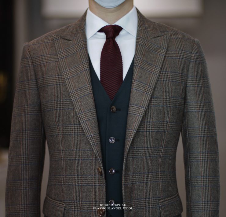 CLASSIC FLANNEL WOOL SUITS: ตัดสูทวินเทจ สไตล์อังกฤษ 18 classic flannel wool suits dgrie 1