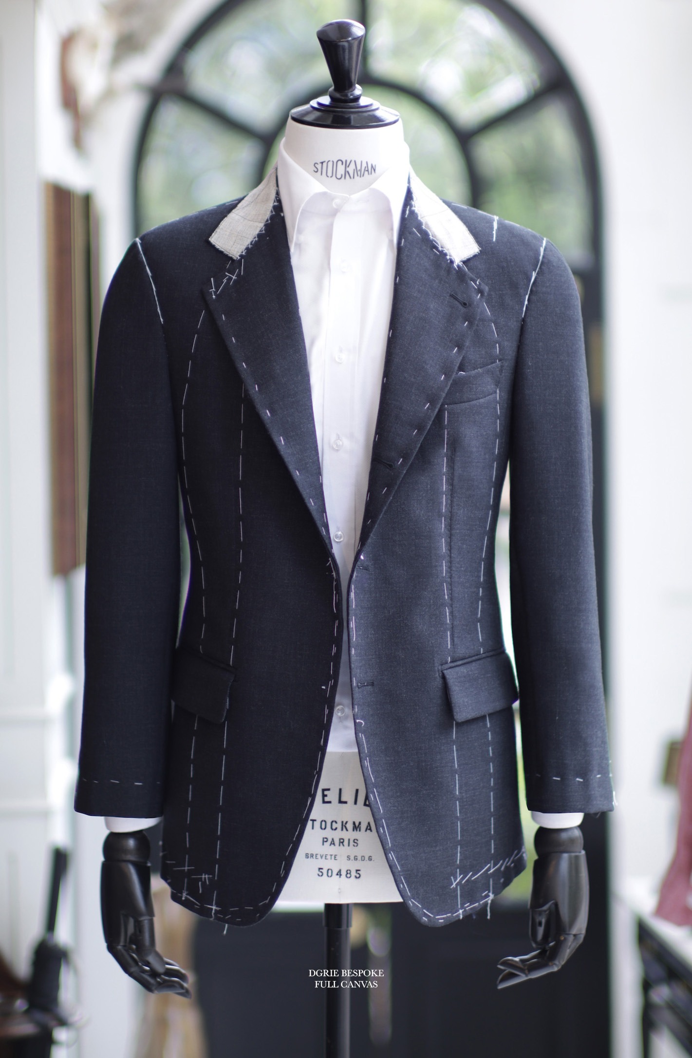 dgrie full canvas grey suit dgrie 1