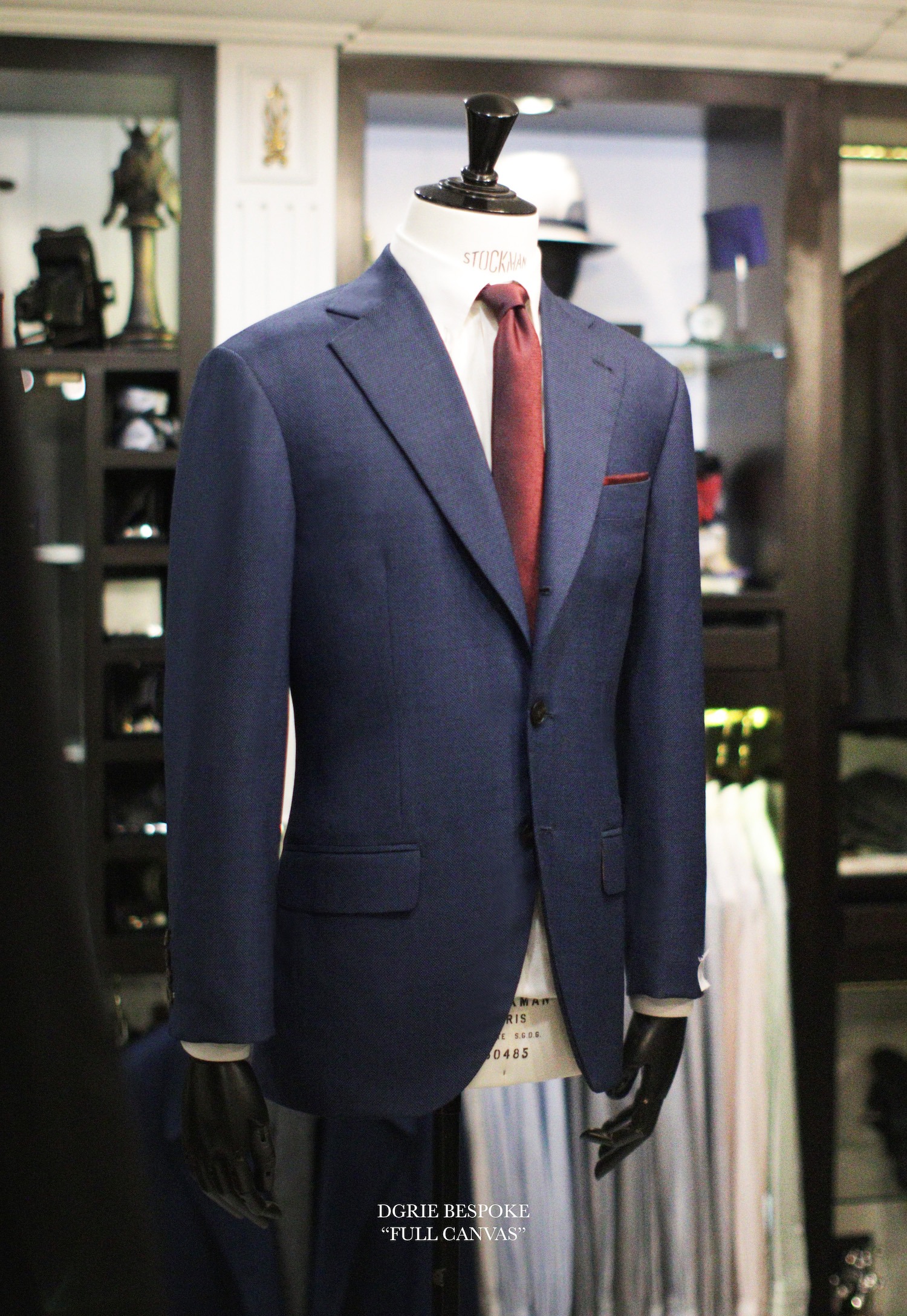 dgrie navy full canvas suit dgrie 4 dgrie navy full canvas suit dgrie 4