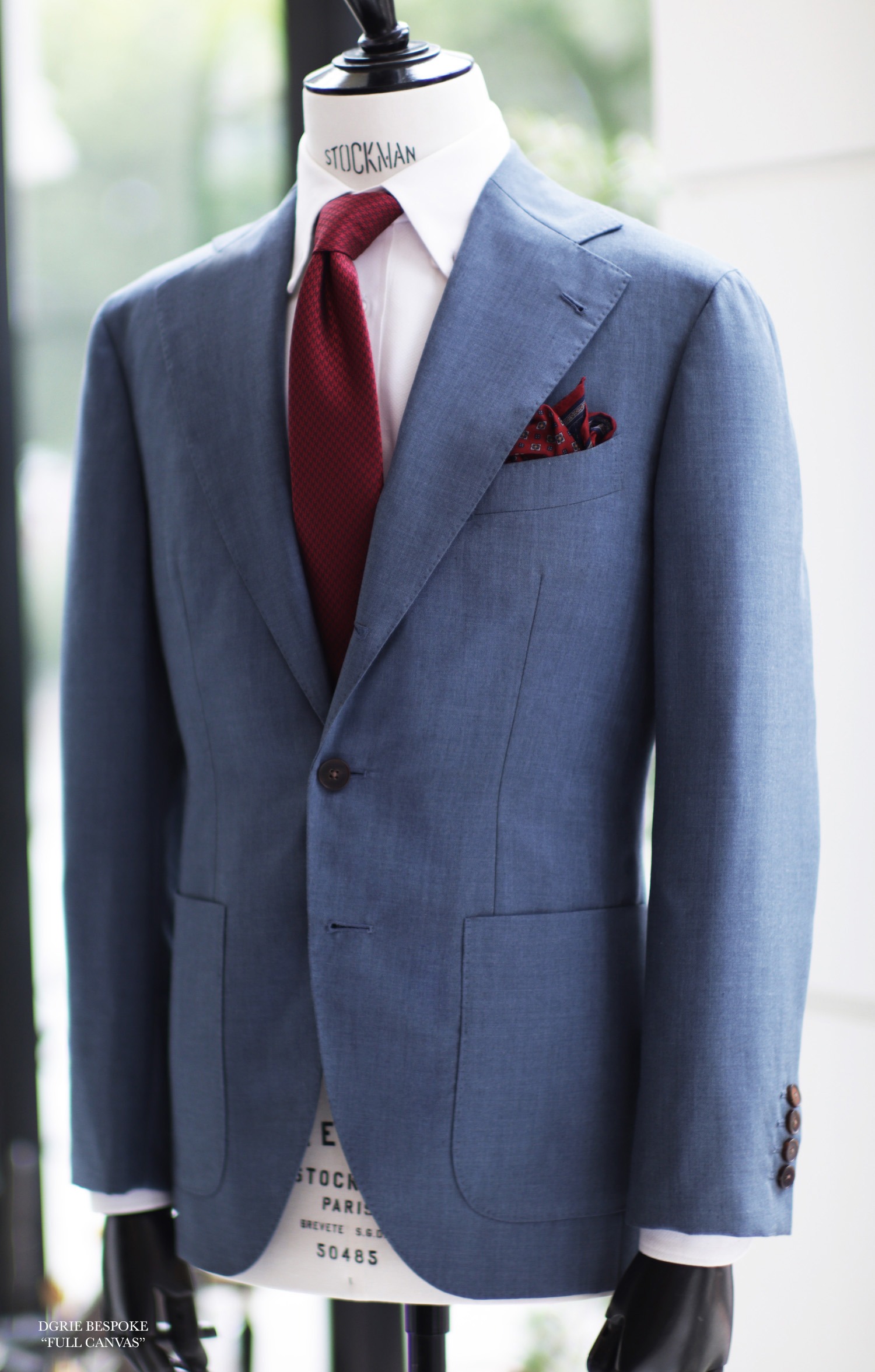 scabal wool silk full canvas suit dgrie 3