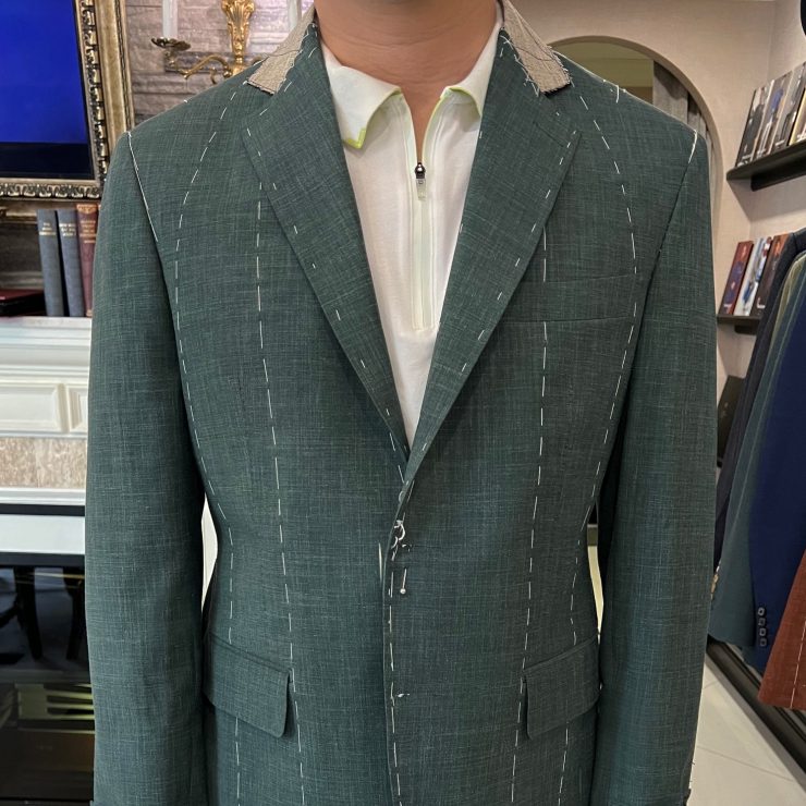 fitting zegna summer 2022 wool linen silk full canvas dgrie 4