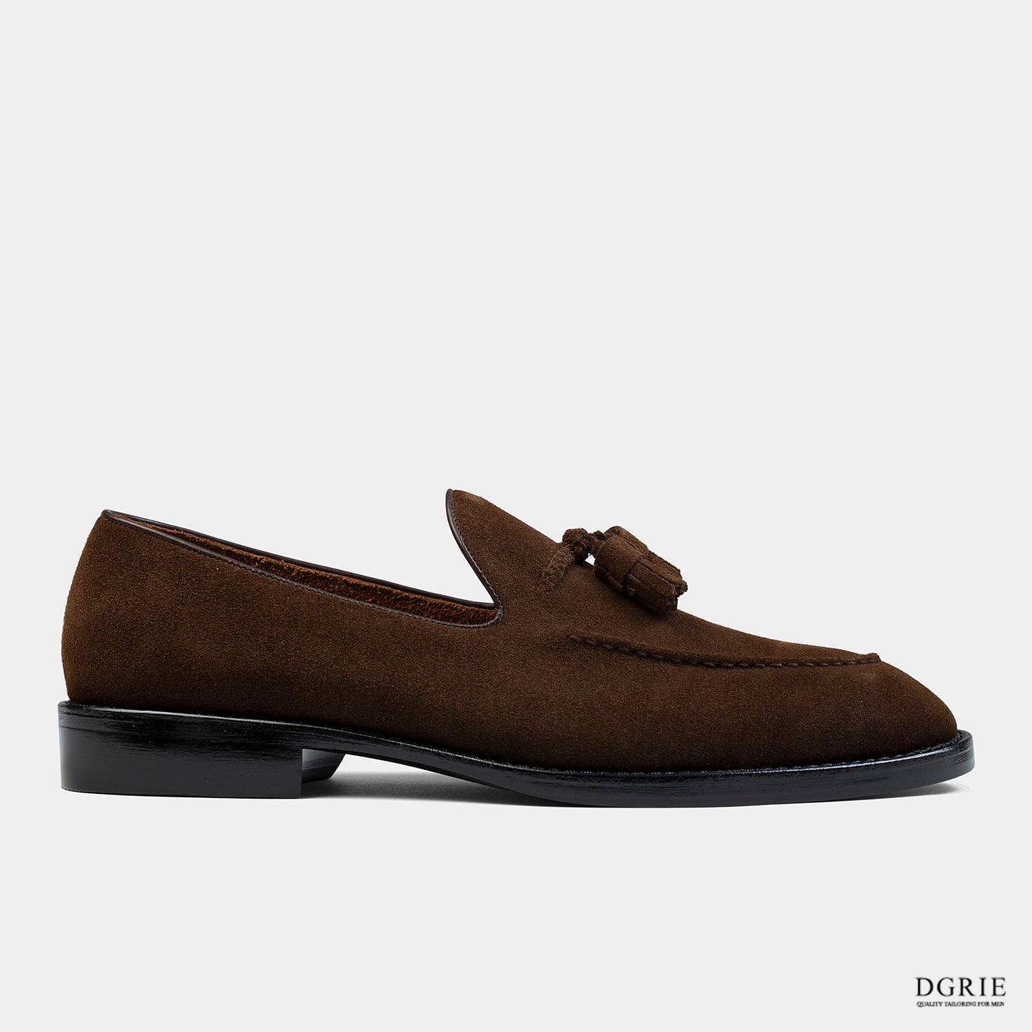dark brown tassel loafers dgrie 1