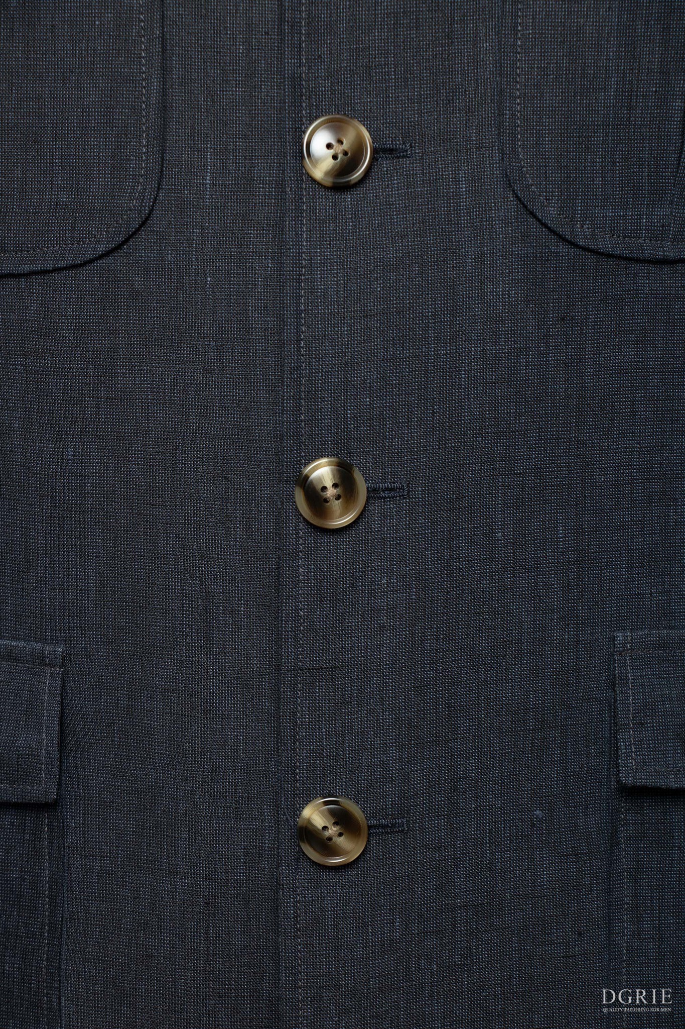 dgrie navy two tone safari jacket dgrie 2