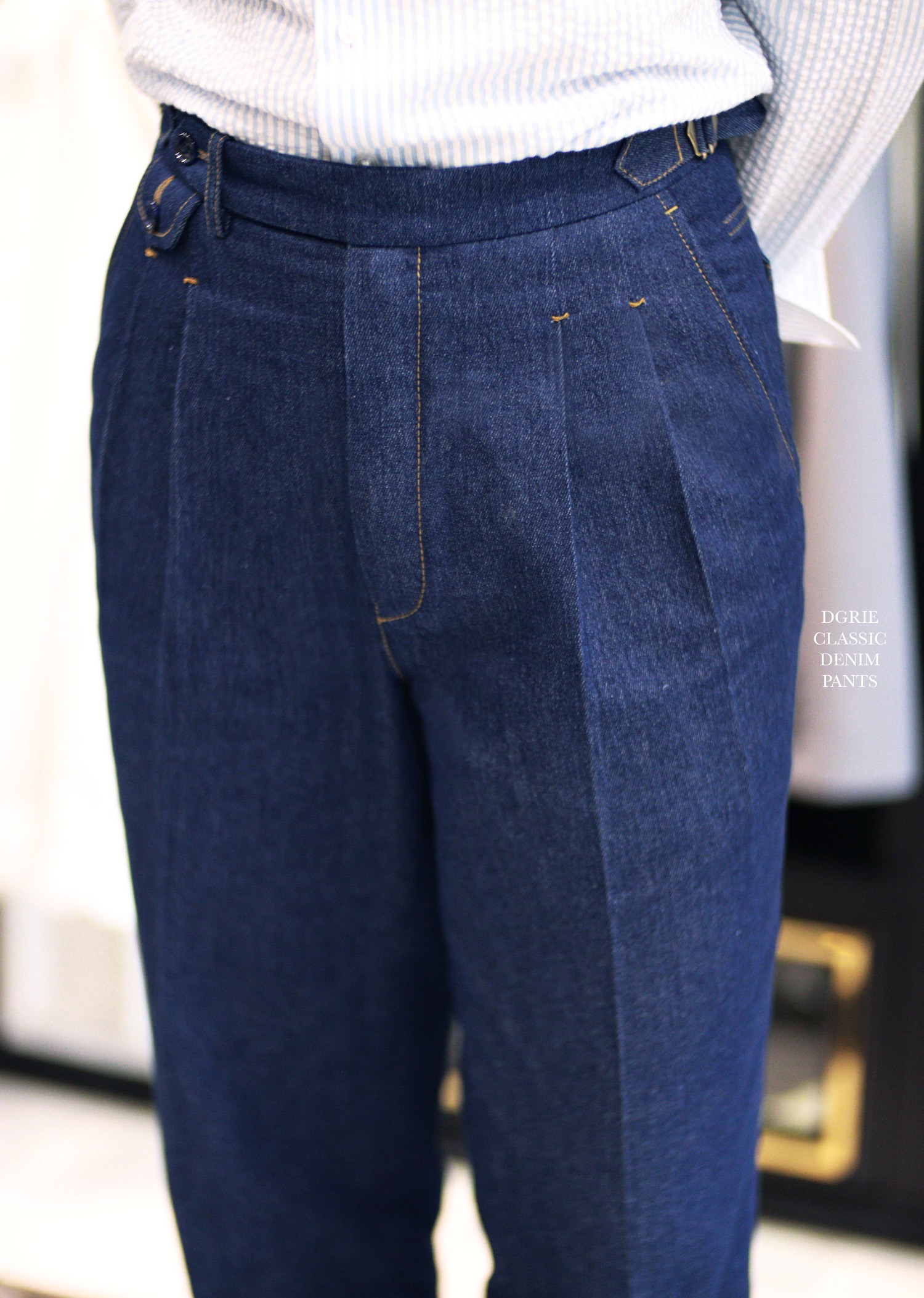 dgrie classic denim pants dgrie