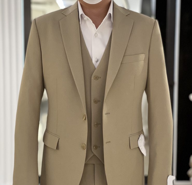 DGRIE Khaki 3 Piece Suit: ตัดสูทแต่งงาน + กั๊ก สีกากี 21 dgrie khaki 3 piece suit dgrie 4