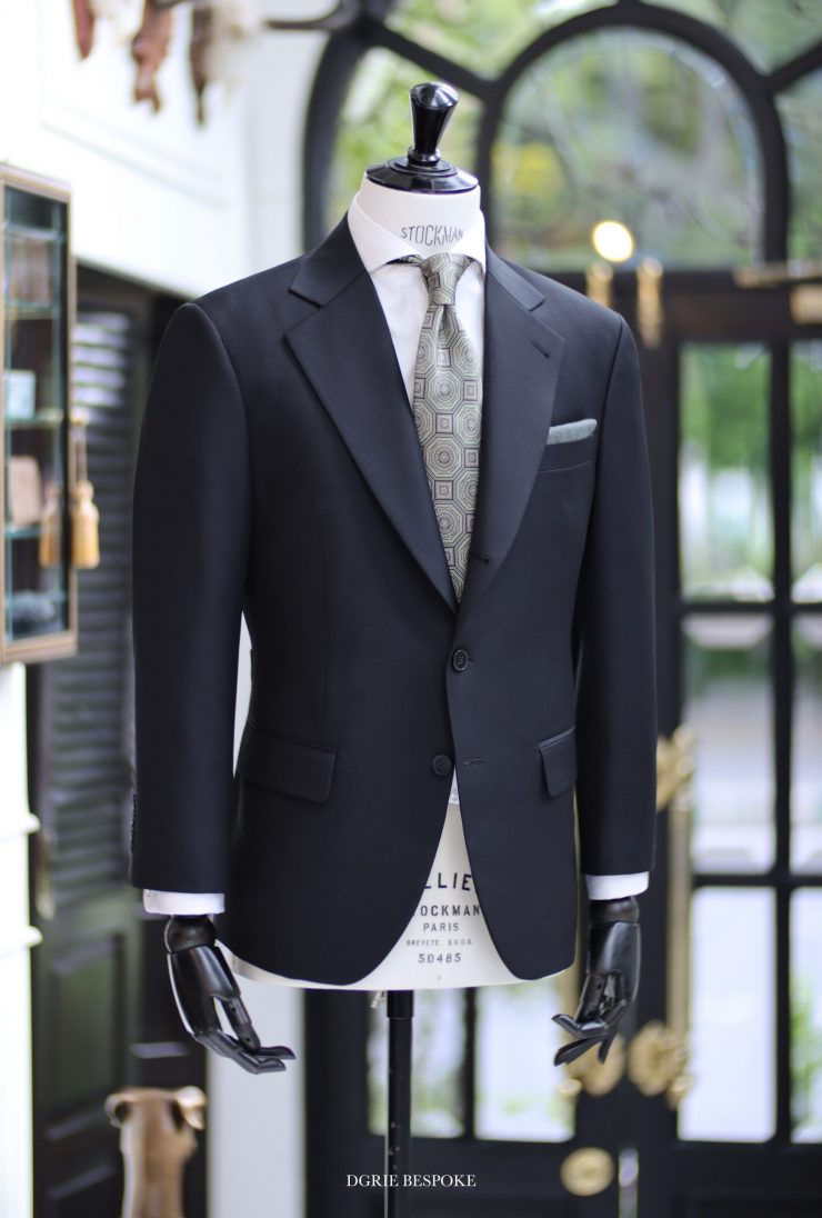 classic black suit dgrie