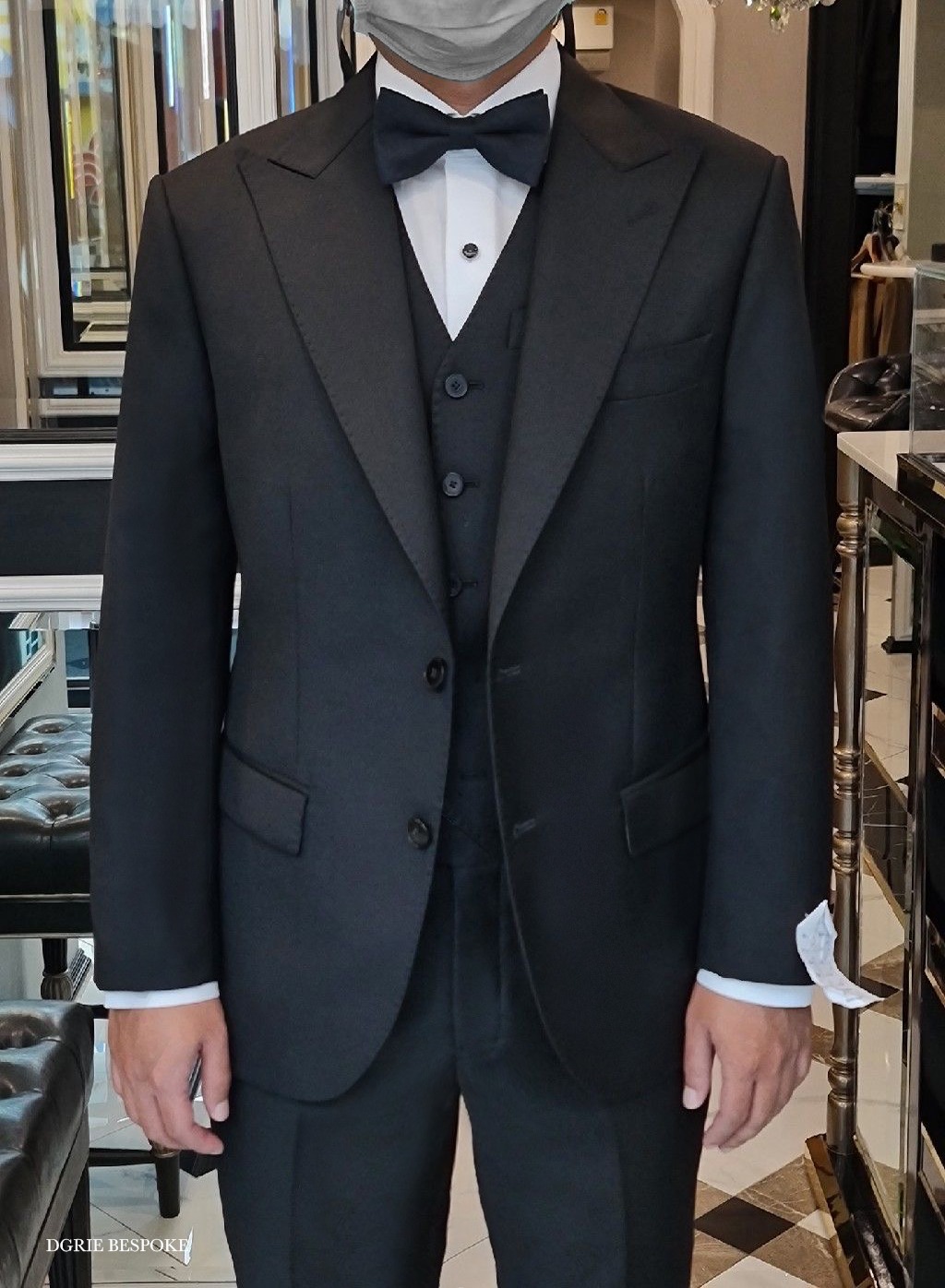 dgrie bespoke black tuxedo dgrie