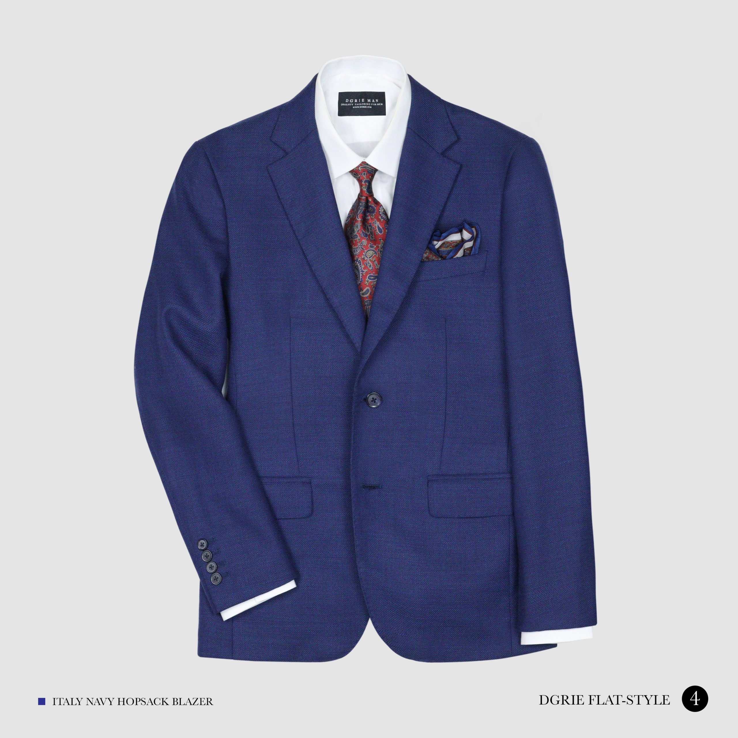 dgrie flat 4 navy smart casual set dgrie