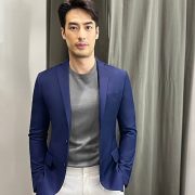 super soft navy casual wool blazer dgrie 1