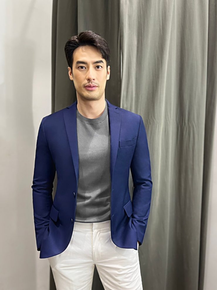 super soft navy casual wool blazer dgrie 1