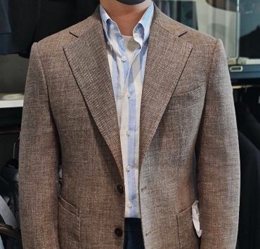 bespoke italy wool linen blazer dgrie 3