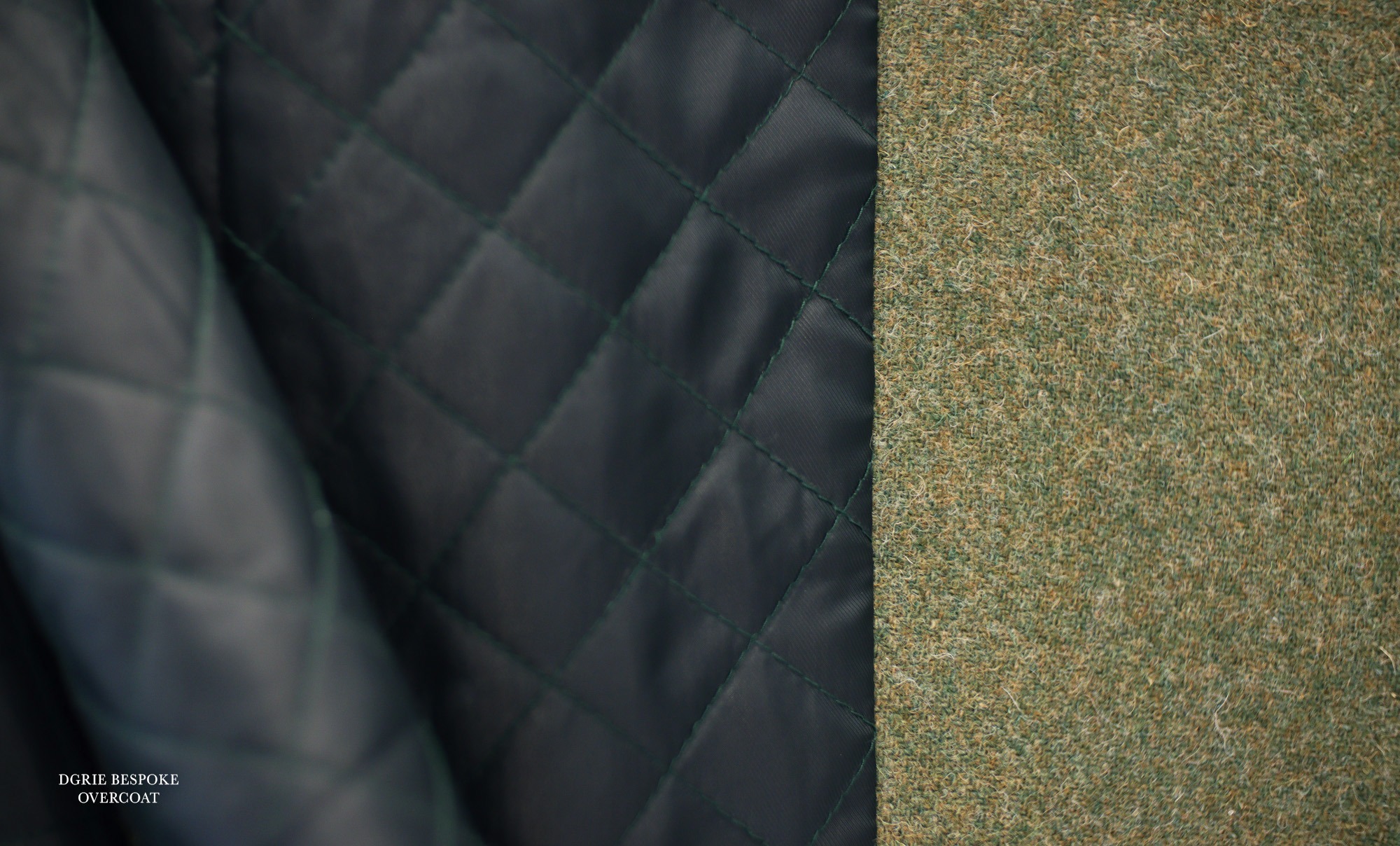 dgrie harris tweed green overcoat dgrie 7