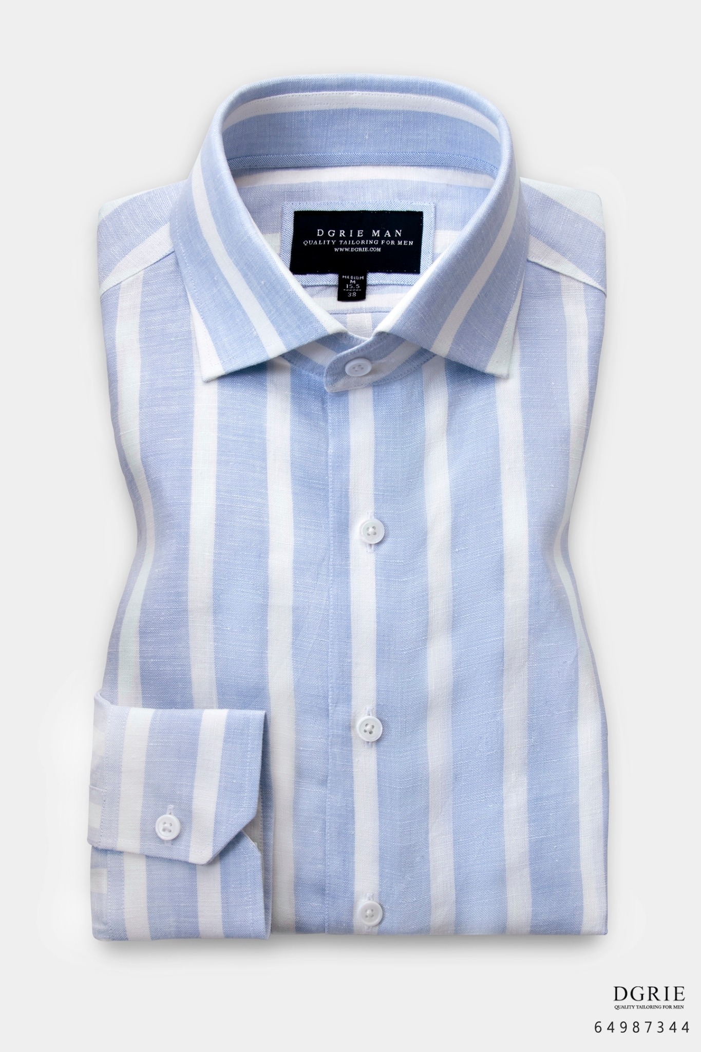 dgrie linen blue white stripe shirt dgrie dgrie linen blue white stripe shirt dgrie