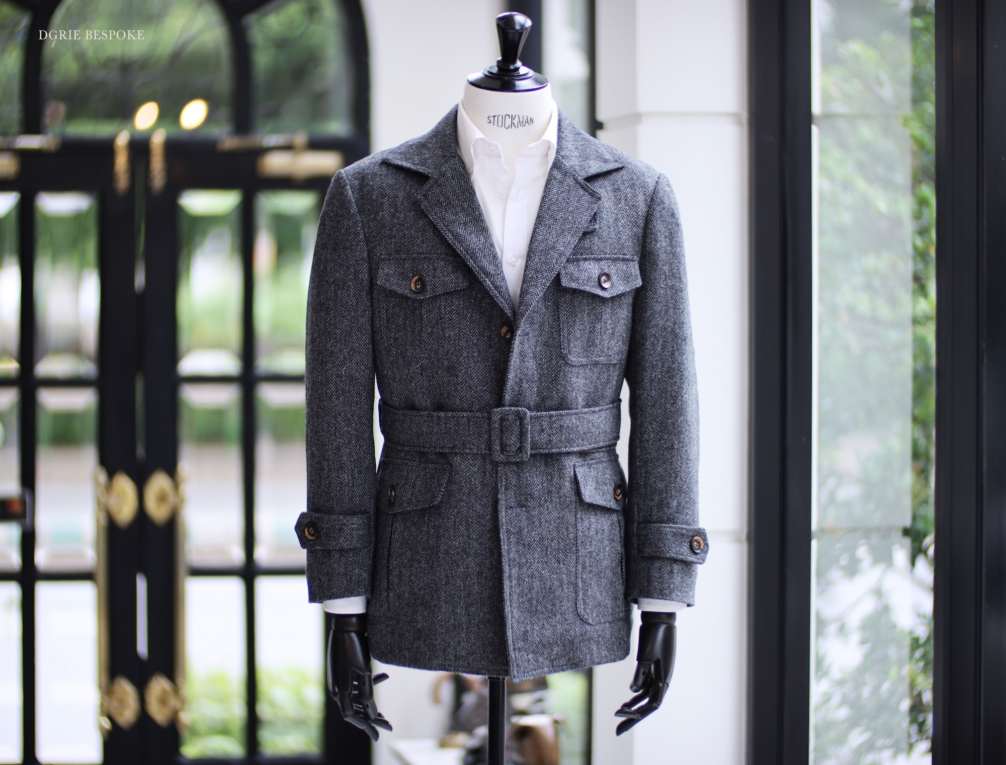 dgrie sherry tweed military coat jacket dgrie 2