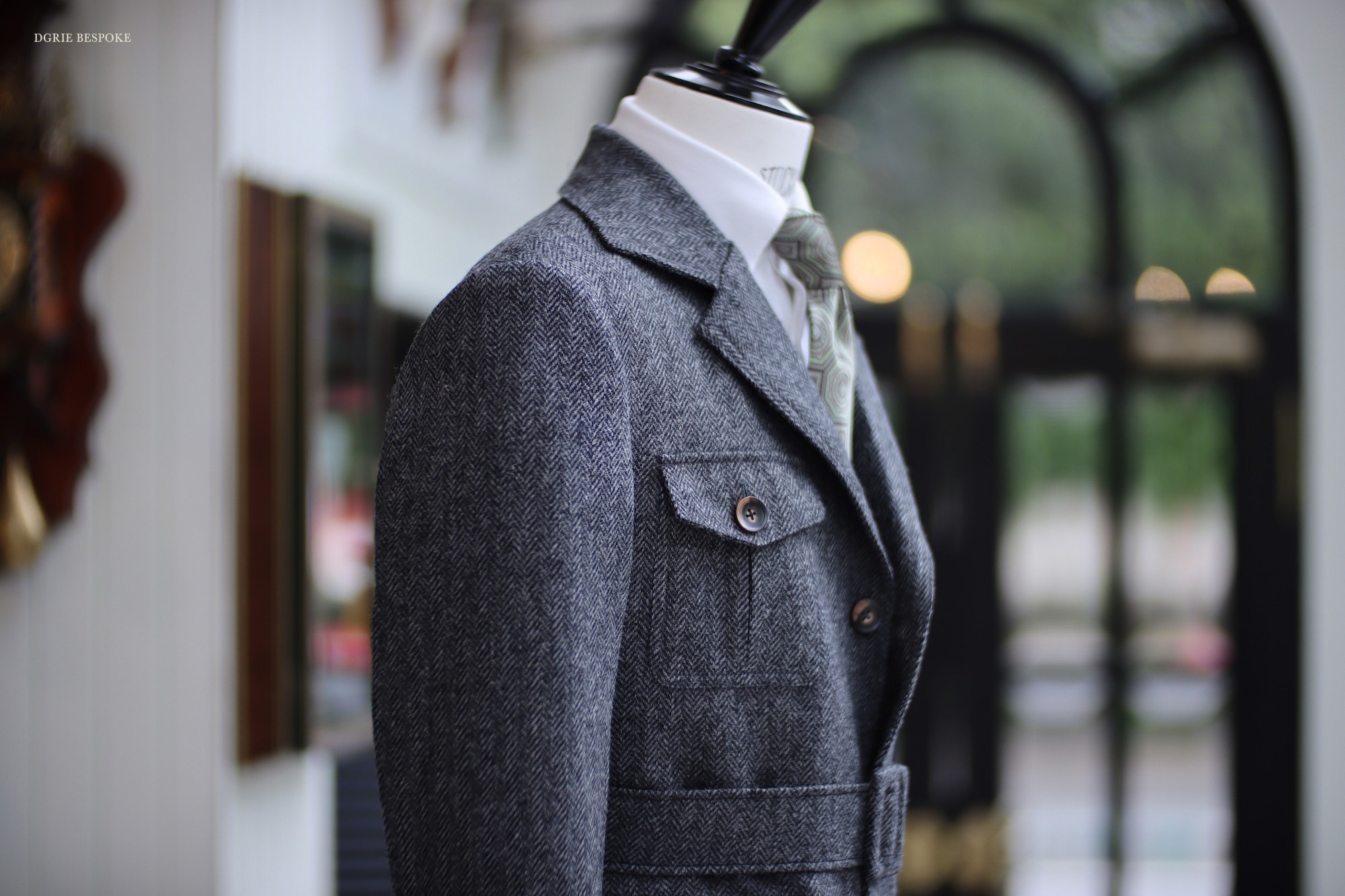 dgrie sherry tweed military coat jacket dgrie 4