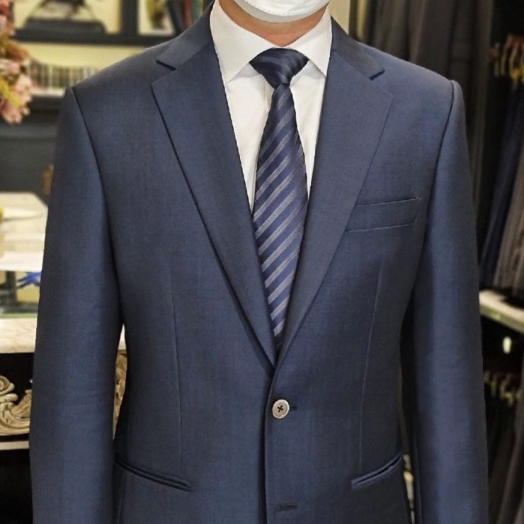 dgrie silver navy luxury suit dgrie 1