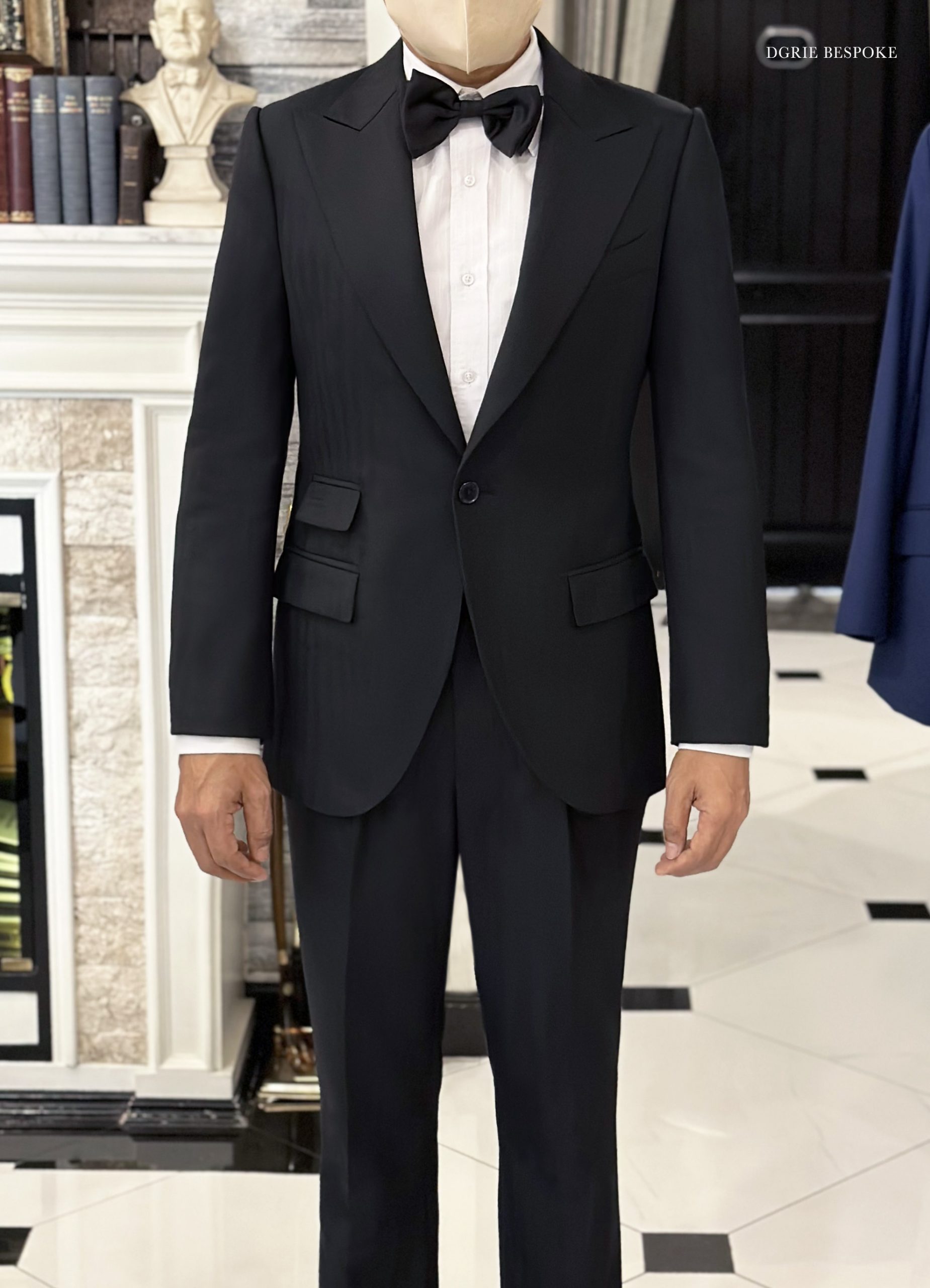 black classic tuxedo slimfit dgrie