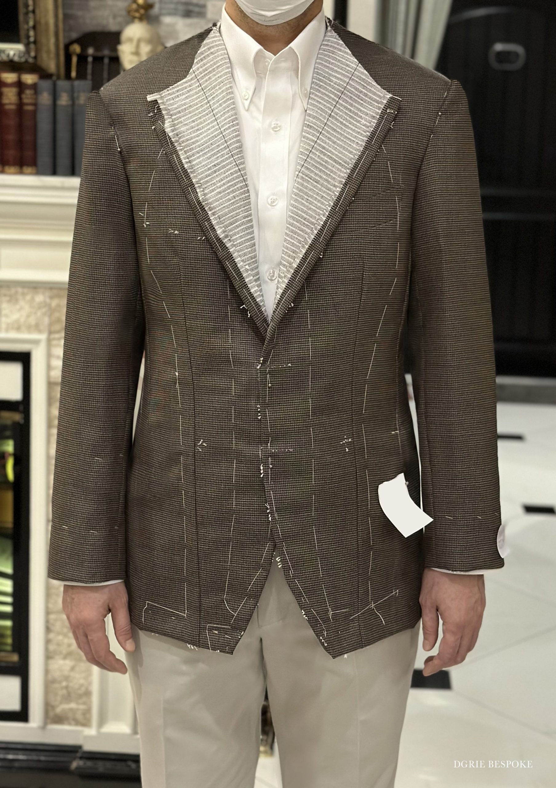 fitting crispaire full canvas suit dgrie