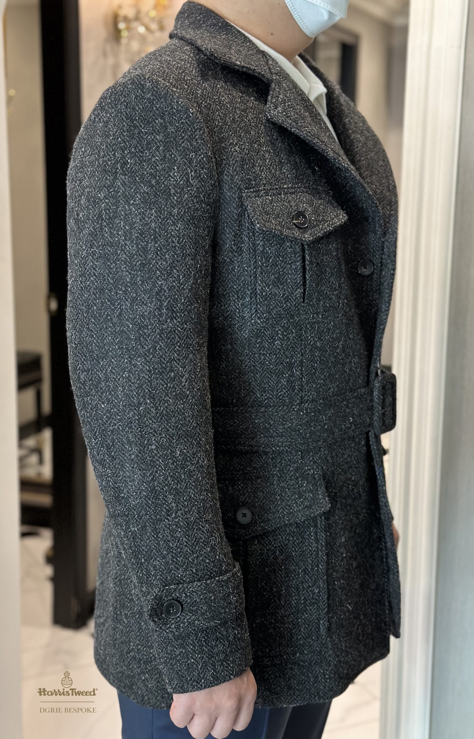 dgrie custom military tweed safari jacket dgrie 5