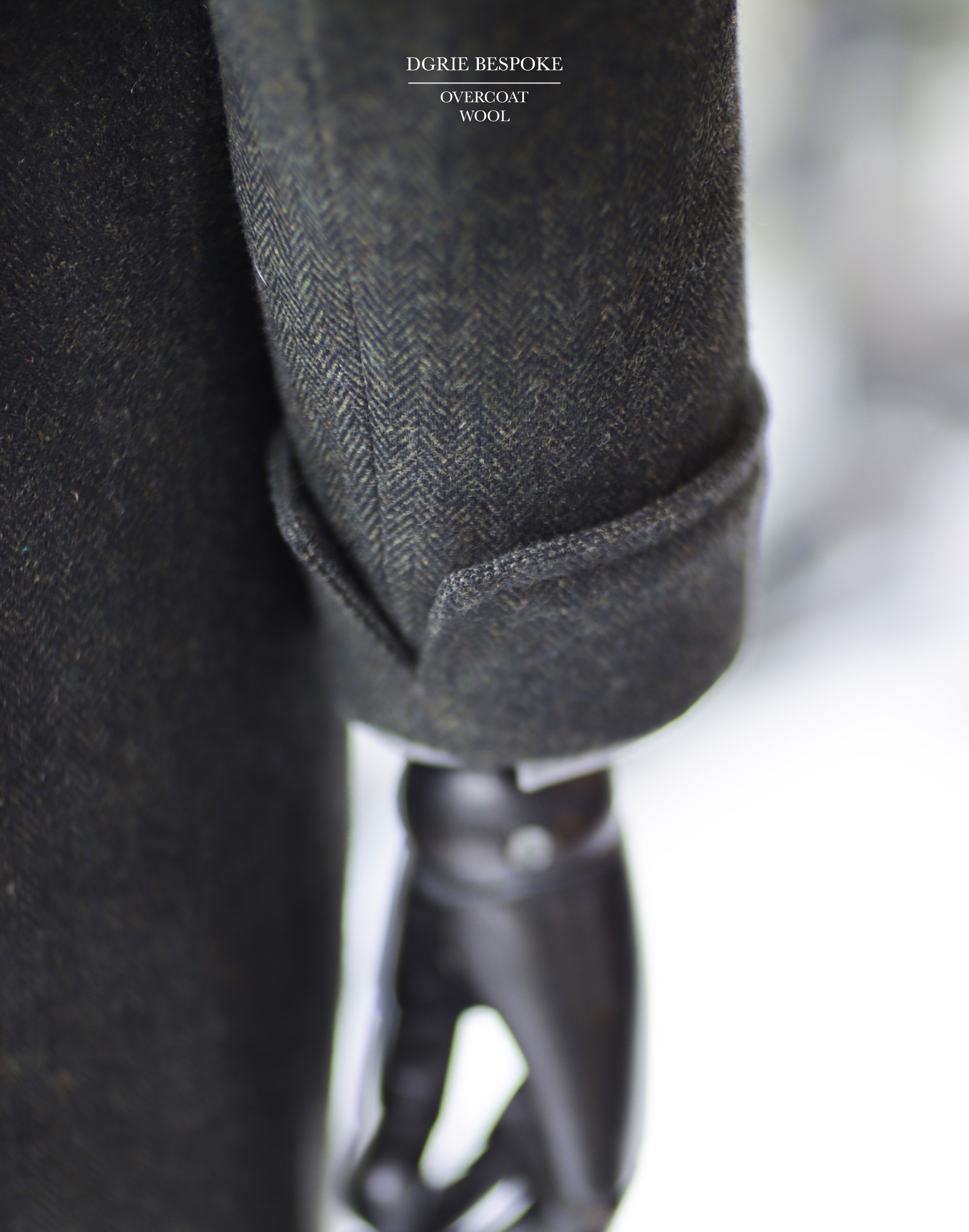 dgrie overcoat dark green hb vintage dgrie 1