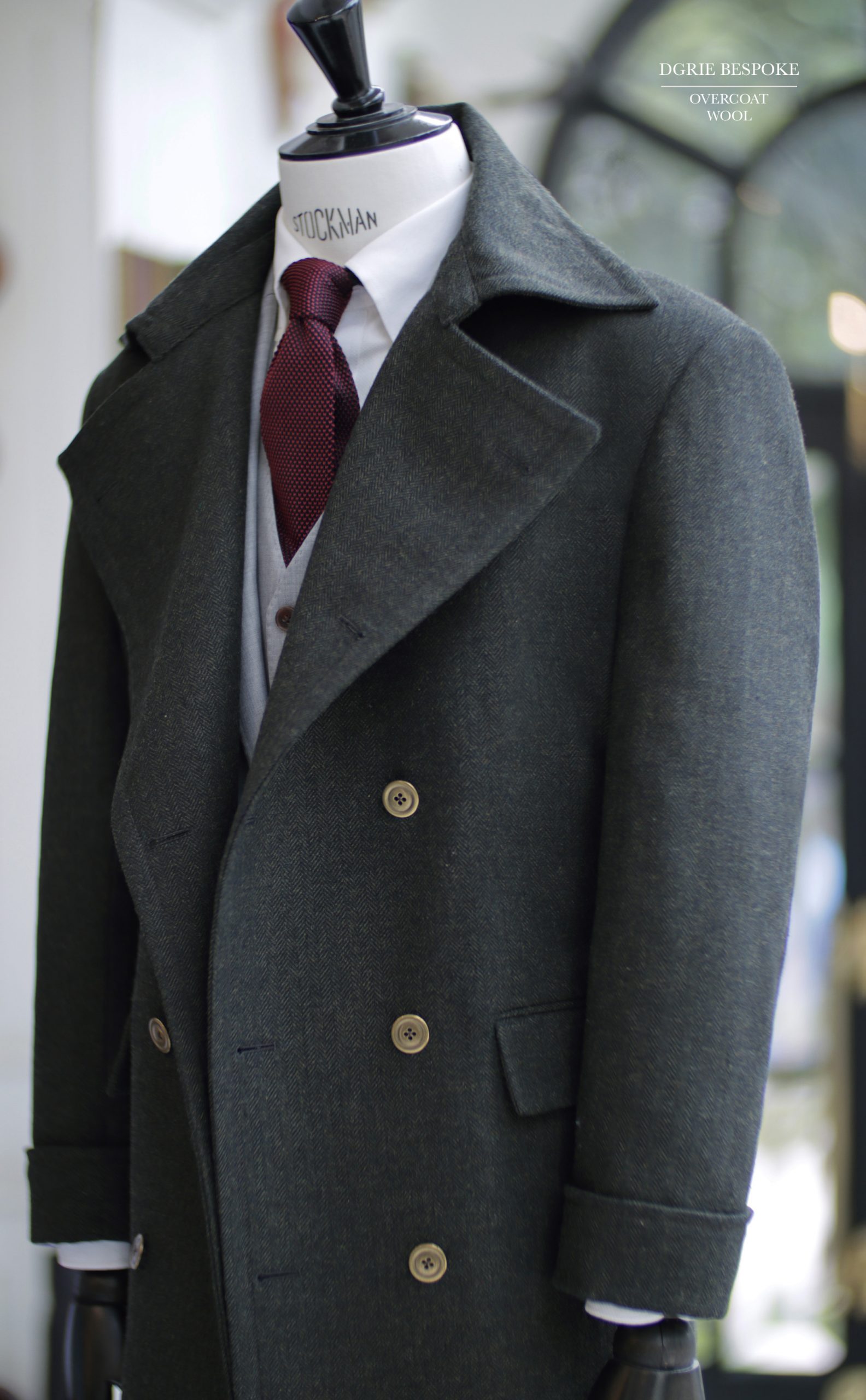 dgrie overcoat dark green hb vintage dgrie 2