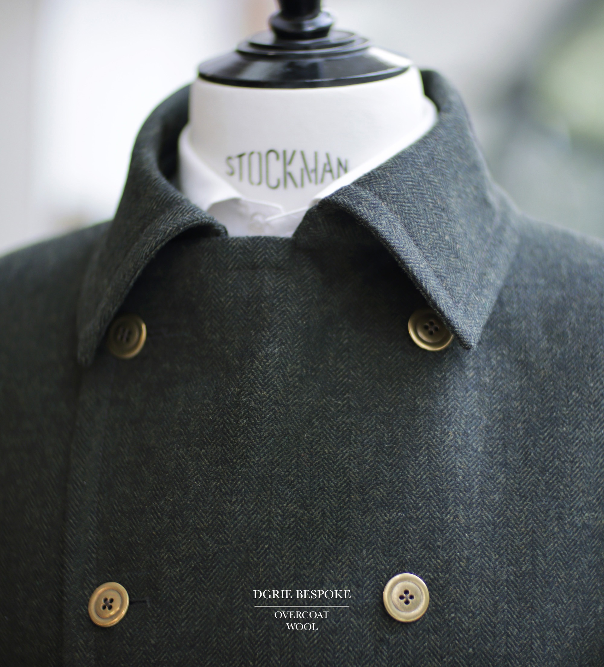 dgrie overcoat dark green hb vintage dgrie 6