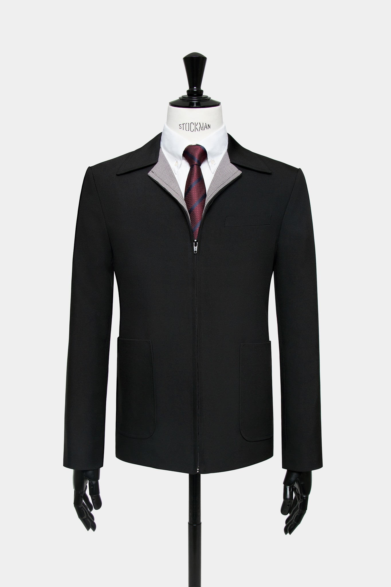 dgrie play zipper black houndstooth dgrie 1
