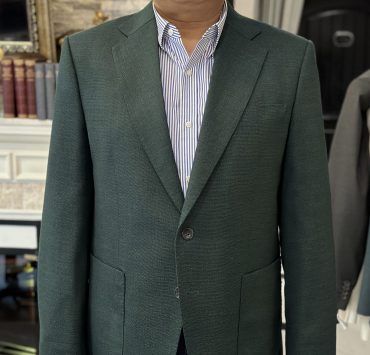 dgrie hopsack green jacket dgrie 3