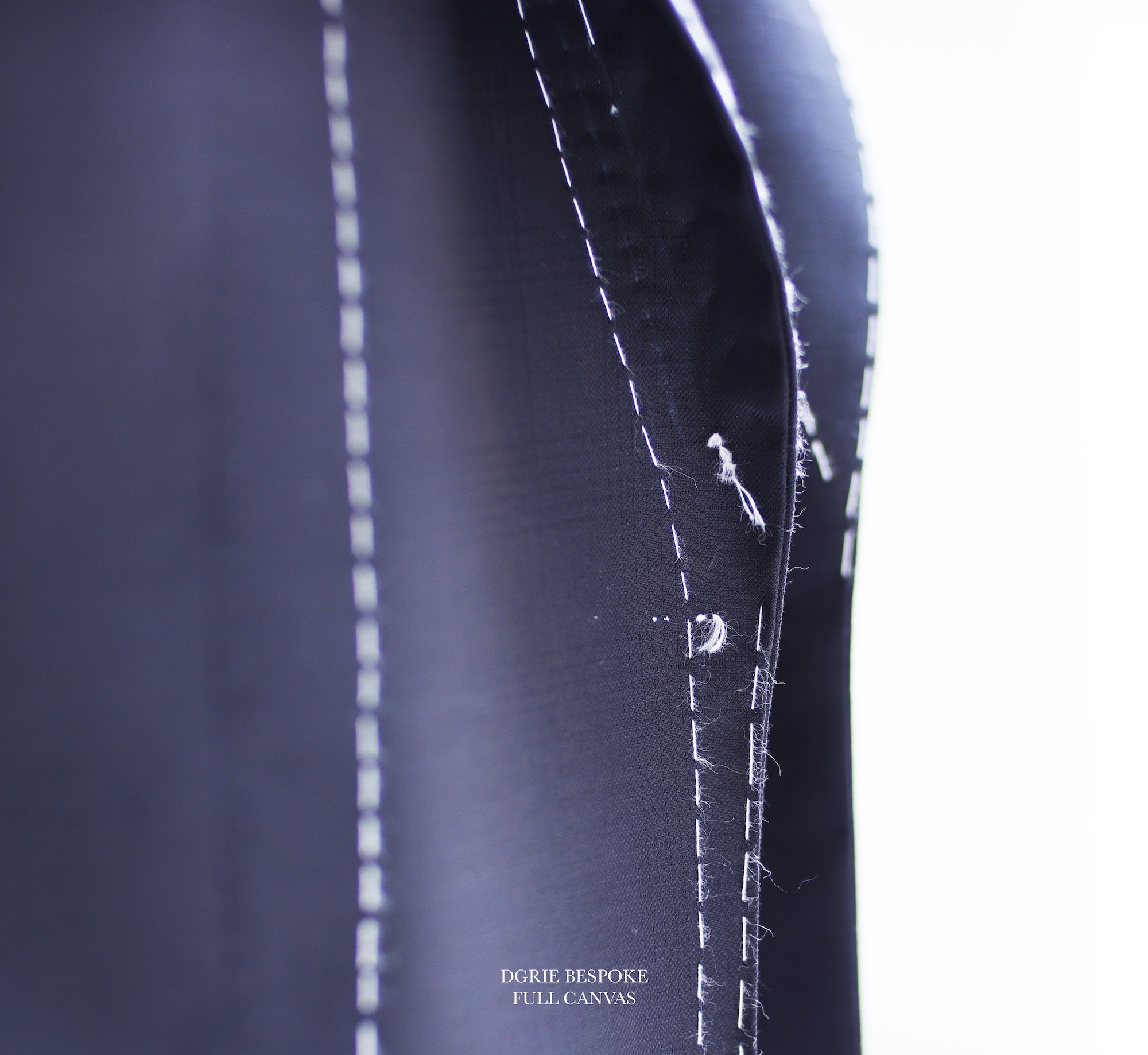 full canvas navy classic peak lapel dgrie 2