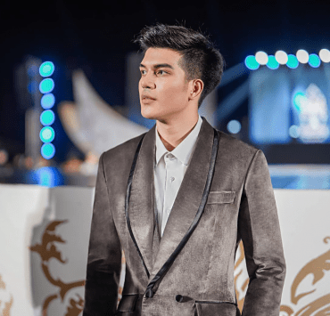 oni silver grey velvet dinner jacket dgrie