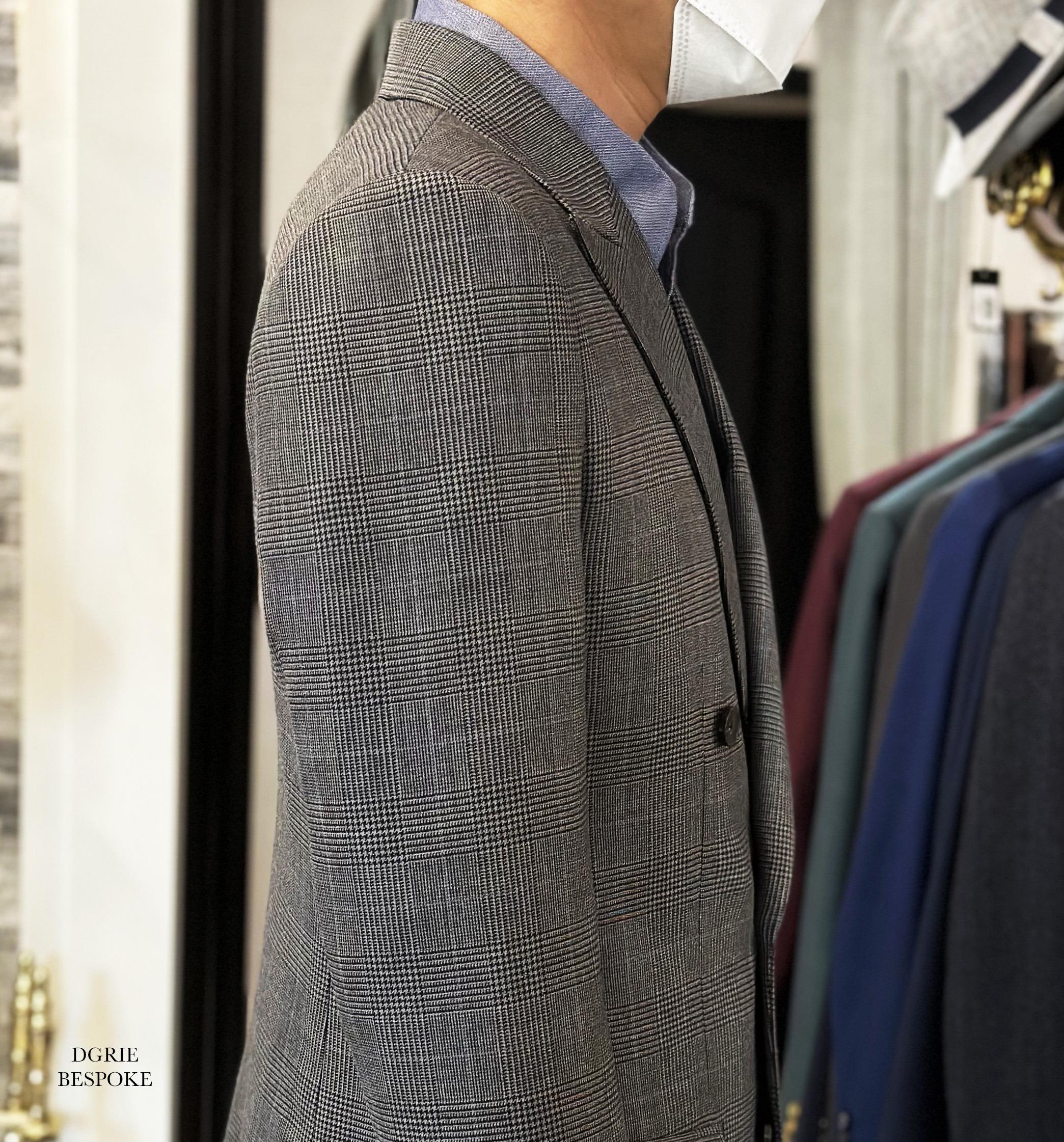 prince of wales classic worsted wool dgrie 3