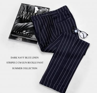 dgrie dark navy blue linen stripe dgrie 3