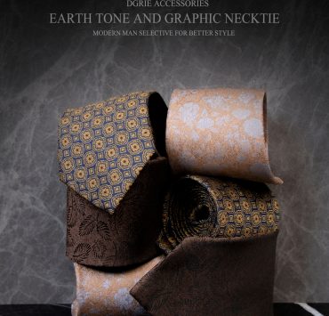 dgrie earth tone graphic nectie dgrie