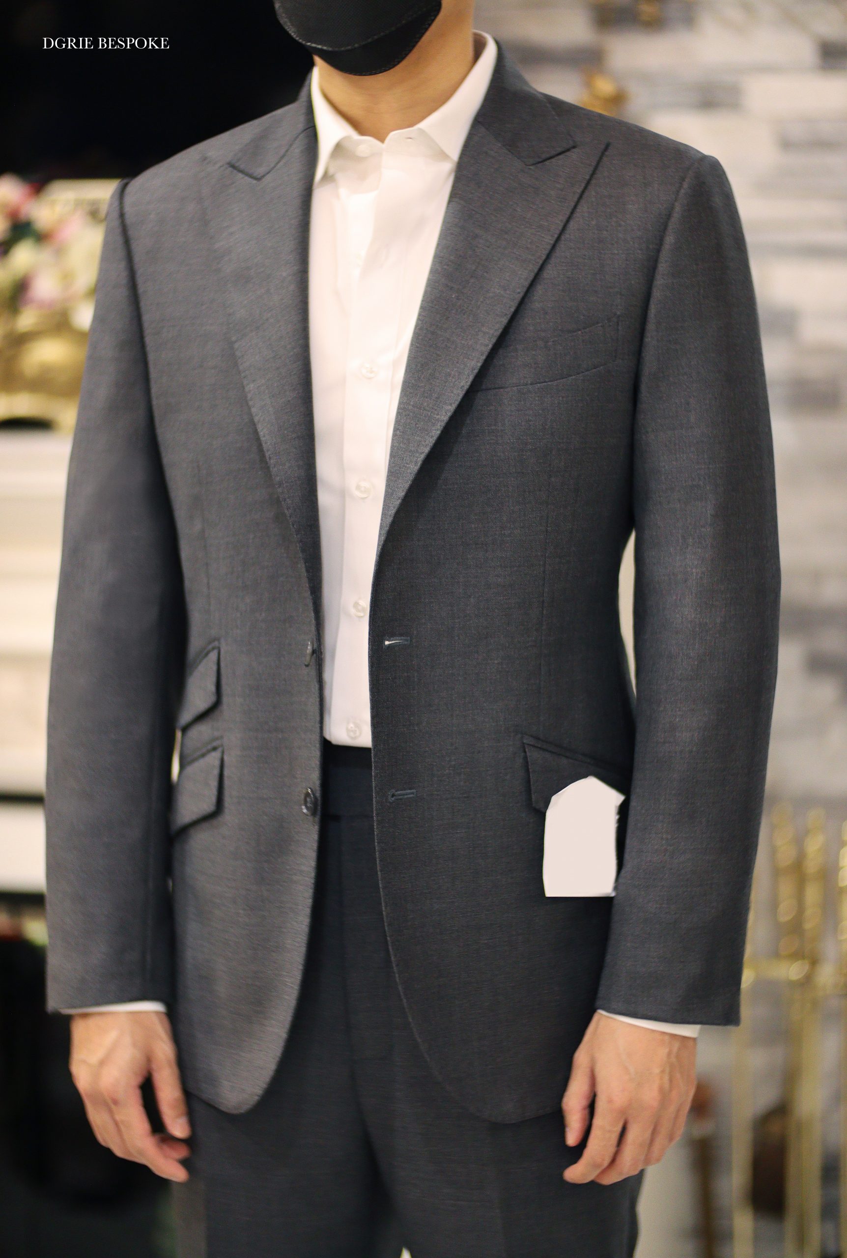 italy grey suits peak lapel dgrie 3