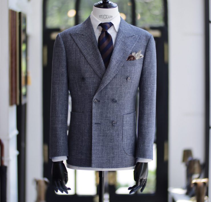 ตัดสูทลินิน Solbiati Linen Silk Double Breasted Jacket 21 solbiati linen silk double breasted jacket dgrie