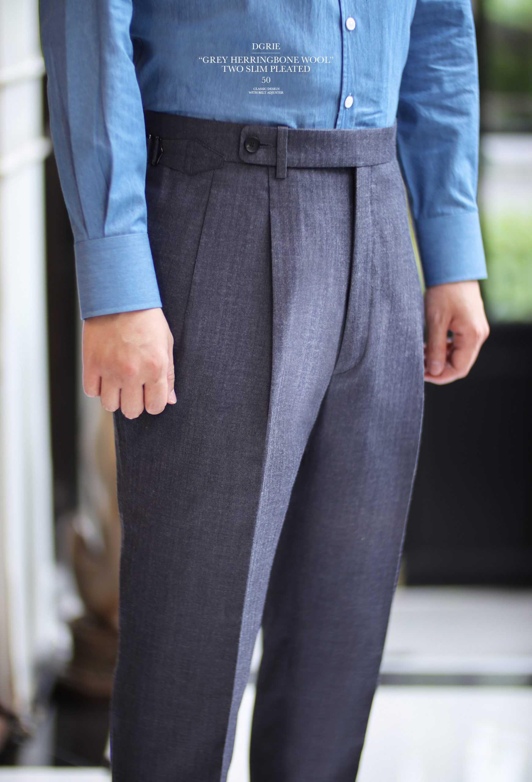 striped blue jacket denim shirt grey pants dgrie 1 striped blue jacket denim shirt grey pants dgrie 1