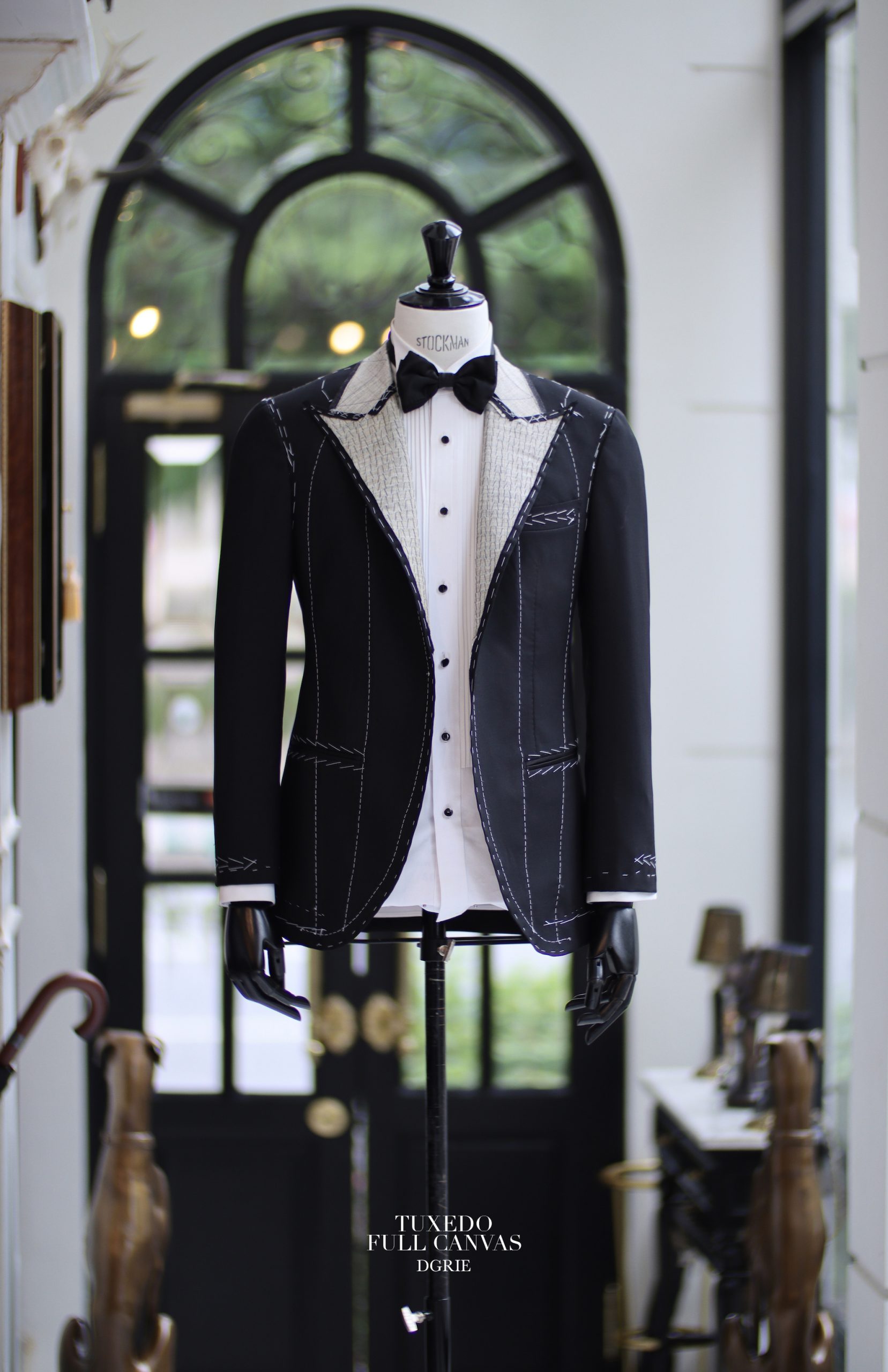 dgrie black tuxedo full canvas dgrie 1