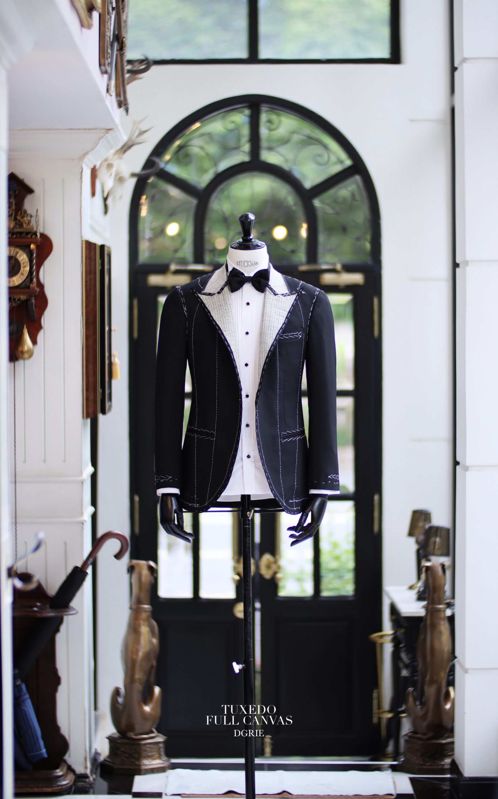 dgrie black tuxedo full canvas dgrie