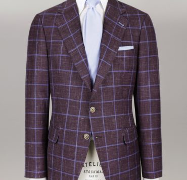 dgrie red wine wool linen silk jacket dgrie