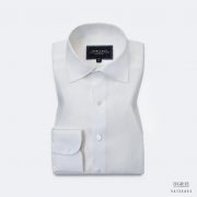 เสื้อเชิ้ตลินิน ปกวินเทจ DGRIE 3 Ways One Piece Collar White