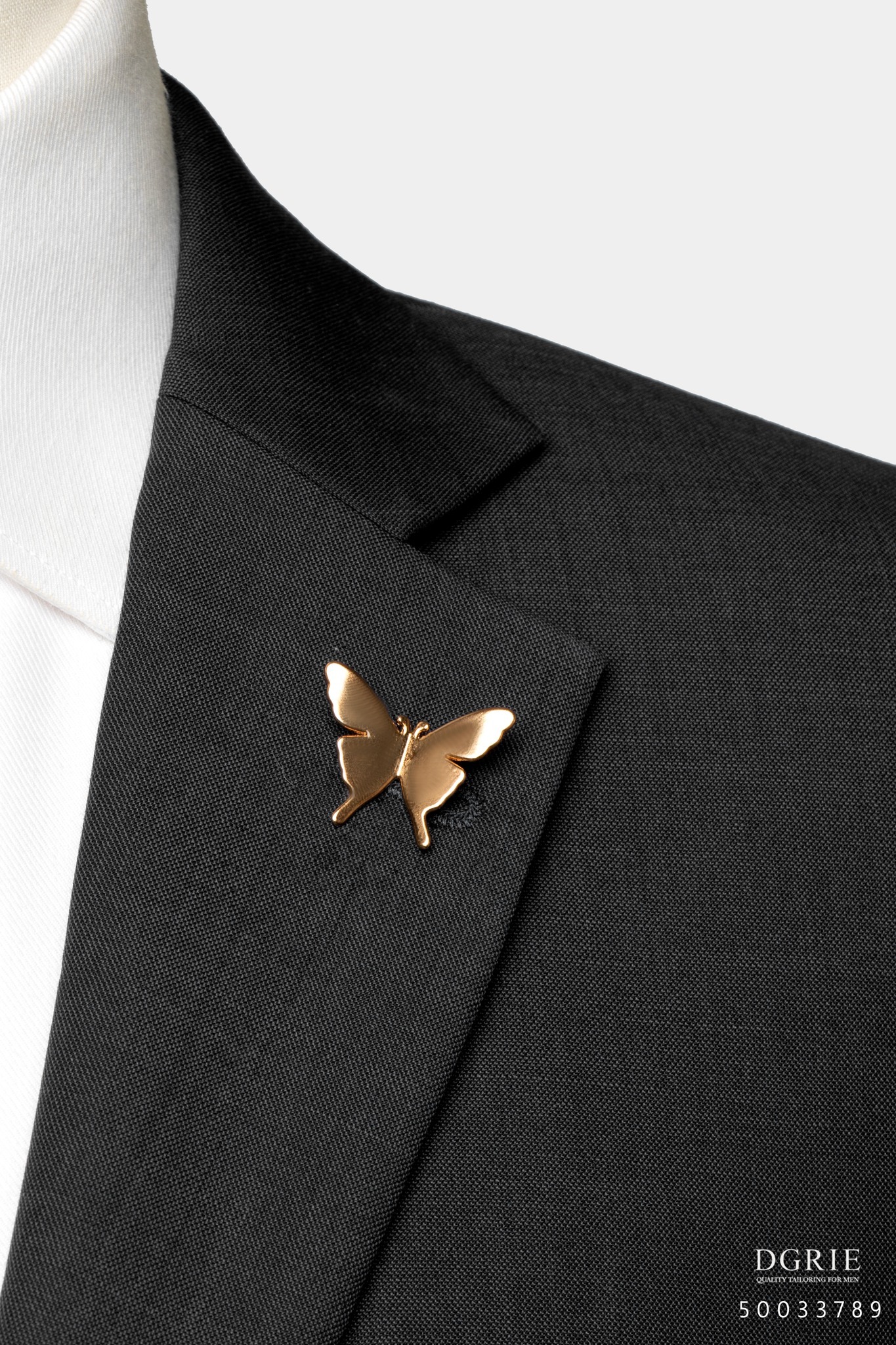 เข็มกลัดผีเสื้อ - Golden Butterfly Brooch